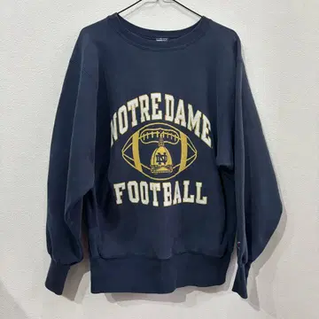 90s USA 챔피온 리버스 위브 RW 맨투맨 네이비