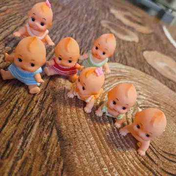 큐피 인형 7체 세트