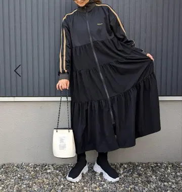 미사용 새상품 RAGEBLUE [ 요코코 스포츠 MIX 원피스 ]