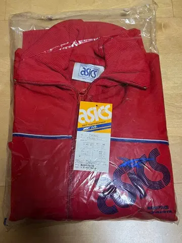 레트로 asics 빨간색 저지 M~L 사이즈