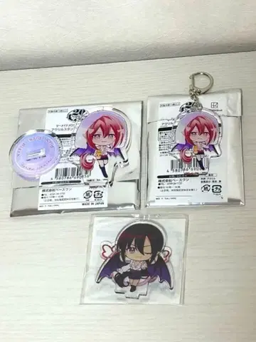 피치피치 레이디바트 아크릴 스탠드 아크릴 키링