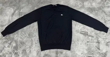 [ 새상품급 ] 라코스테 블랙 V넥 스웨터