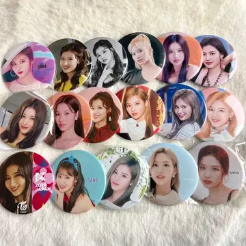 TWICE 사나 캔뱃지 묶음 판매