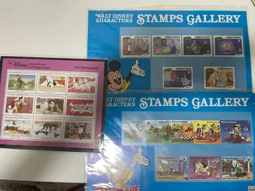 미사용 디즈니 스탬프 갤러리