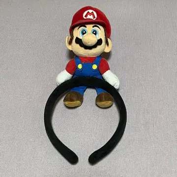 마리오 봉제 인형 포함 머리띠