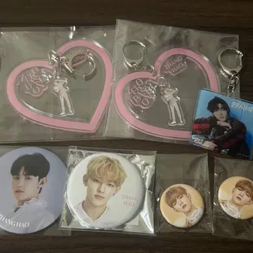 ZEROBASEONE 제베원 장하오 키링 캔뱃지 세트