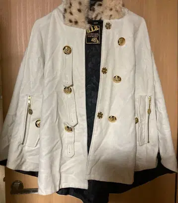 d.i.a. 판초 아우터 레오파드 무늬 다이아