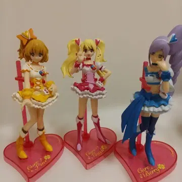 큐어 퓨어 큐어 베리 큐어 파인 피규어 3체 세트