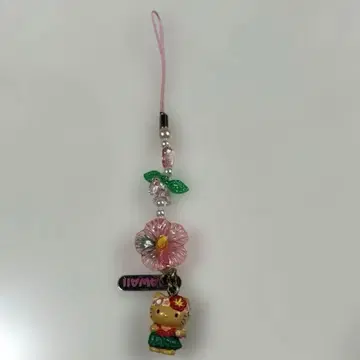헬로키티 하와이 한정판 일광화상 플라걸 하이비스커스 스트랩