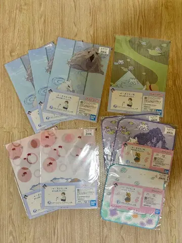 제일복권 나츠메 우인장 더위 인사드립니다 F상 타월 G상