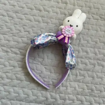 미피 머리띠 꽃무늬 하우스텐보스