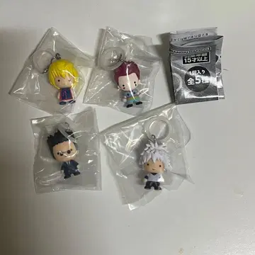 헌터헌터 메지루시 액세서리 4점 키루아, 크라피카, 히소카, 레오리오