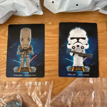 POP MART 스타 워즈 트루퍼 배틀 드로이드 2체 세트
