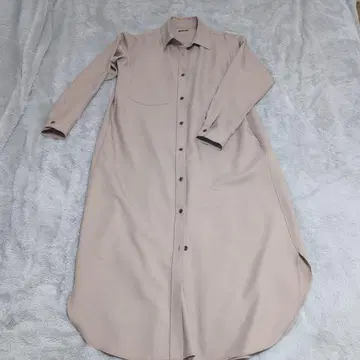 VERMEIL par iena 베이지 셔츠 원피스