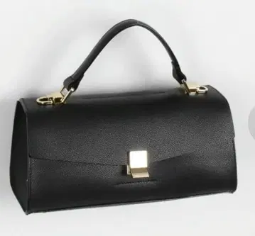 Aga 블랙 스퀘어 핸드백