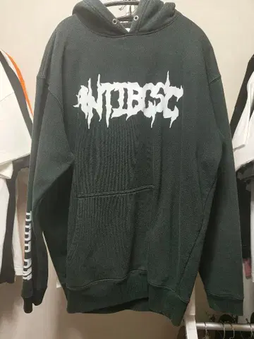 안티비스크 초기 후드티 XL