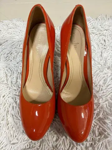 콜한 오렌지 하이힐 24cm