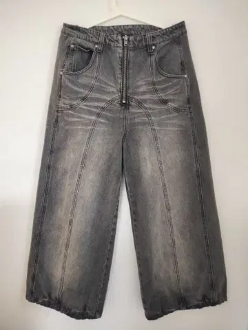 ANDER HUNK 와이드 데님