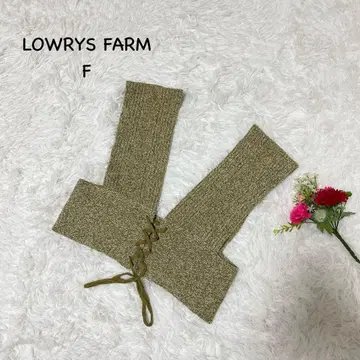 로리즈팜 [ F ] 리브 뷔스티에 레이스업 디자인 코튼 워셔블