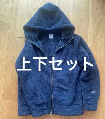 Champion 보아 맨투맨 후드티 플리스 팬츠 세트