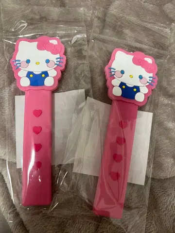 헬로키티 부채 그립 2개 세트