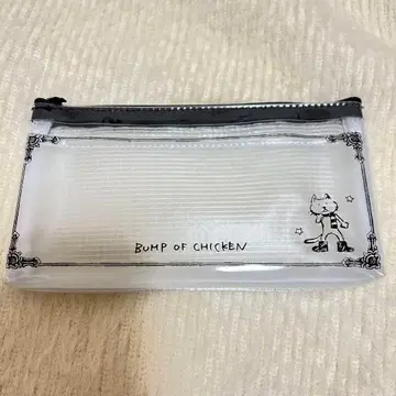 BUMP OF CHICKEN 니콜 클리어 파우치
