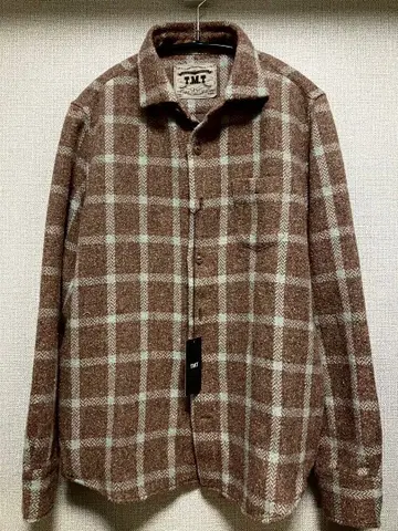 T.M.T 플란넬 셔츠 긴팔 셔츠