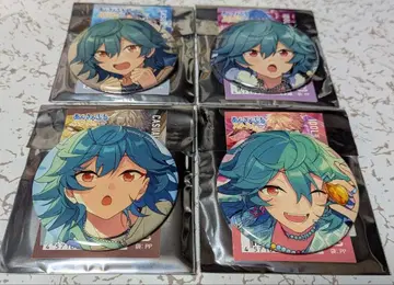 앙상블 스타즈!! 호조 라이카 캔뱃지 4개 세트