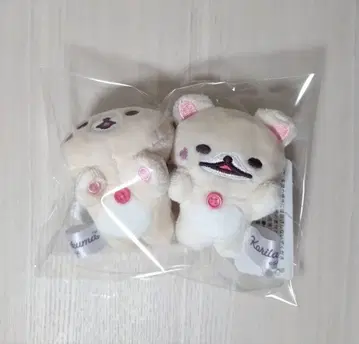 새상품 리락쿠마 코리락쿠마 코아쿠마 기분 테노리 봉제 인형 2개 무인
