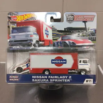핫휠 팀 트랜스포트 닛산 페어레이디 Z & 사쿠라 프린터