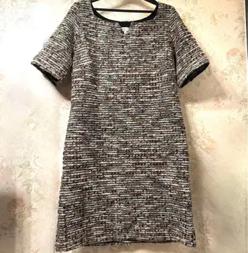 Axara 악사라 원피스 40 트위드 프랑스제 고급스러움 무릎 기장