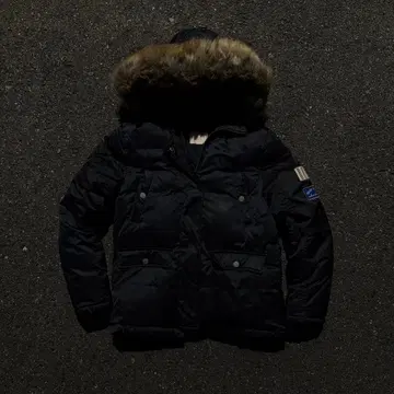 00s archive Y2K down jacket military