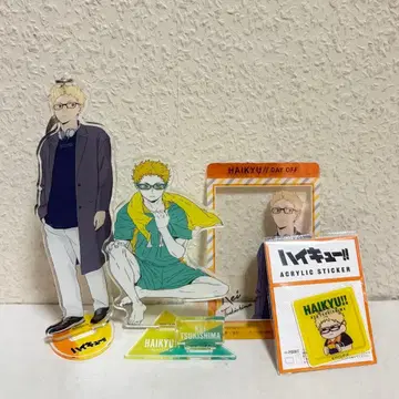 [ 익명 배송 ] 하이큐!! 츠키시마 케이 아크릴 스탠드 세트 공식