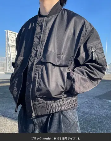 PICSAS MA-1 짧은 기장 자켓 L 사이즈