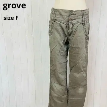 그로브 grove [ F ] 워크 팬츠 데님 청바지 루즈핏 a309
