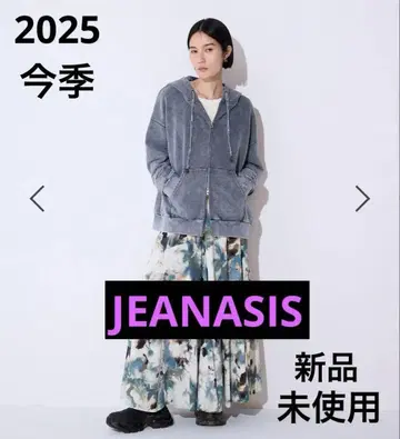 2025 이번 시즌 JEANASIS Fade 컬러 ZIP 후디 L