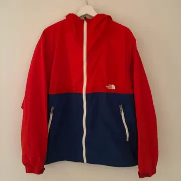 The North Face 나일론 자켓 레드/블루 L
