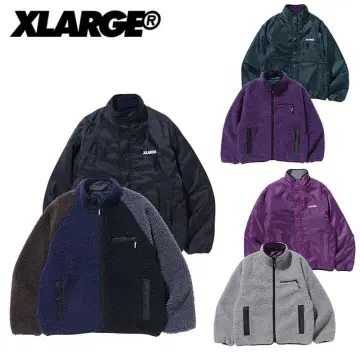 XLARGE REVERSIBLE BOA JACKET