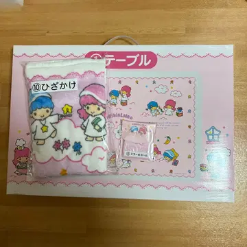 키키라라 복권 테이블 무릎담요 거울&빗