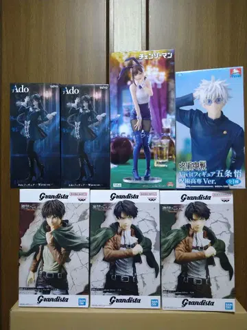 진격의 거인, 주술회전, 체인소 맨, Ado 피규어