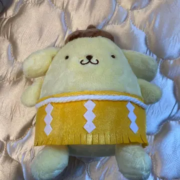 폼폼푸딩 야바톤 콜라보 봉제 인형