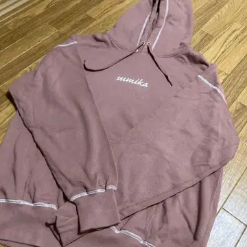 sumika 굿즈 후드티 차콜 브라운