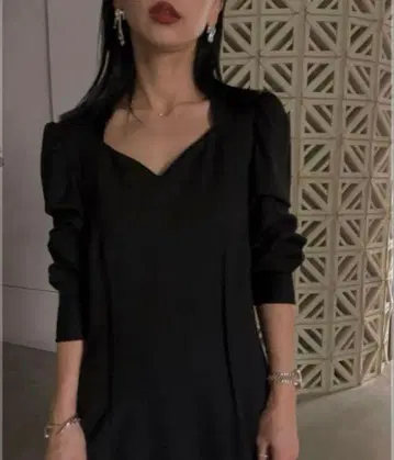 AMERI VINTAGE 아메리 빈티지 드레스 결혼식 블랙