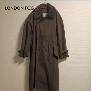 LONDON FOG 브라운 트렌치코트