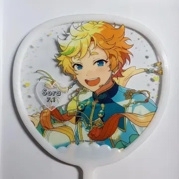 하루카와 소라 스켈레톤 부채