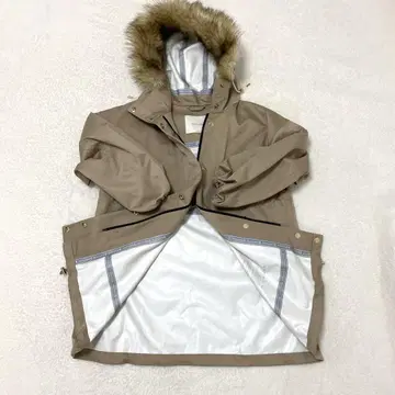 새상품급 매킨토시 스카이 후드티 모즈 코트 퍼 2way 6