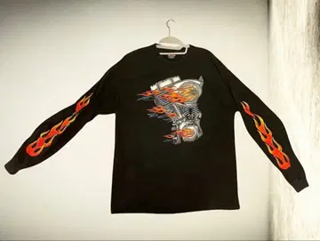 Harley-Davidson 긴팔 티셔츠 블랙