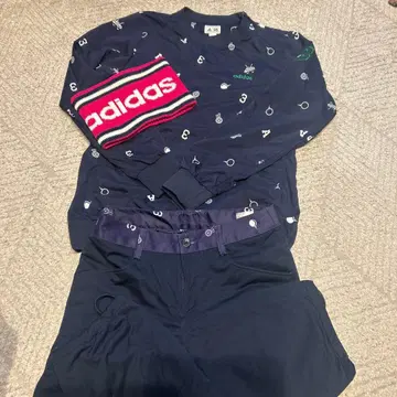 adidas 네이비 셋업 M