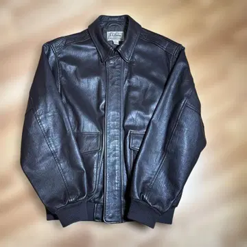 90s USA 새상품급 명작 L.L.Bean A-2 플라이트 자켓