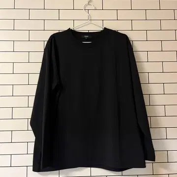 BEAMS HEART 블랙 긴팔 티셔츠 L